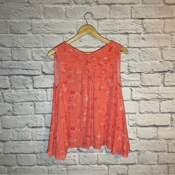 H By Halston Sleeveless V Neck Swing Button Front Viscose Top Size Medium - Picture 6 of 10